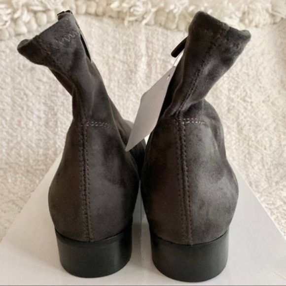 RON WHITE jamiee vegan rubber sole ankle boot grey - Picture 5 of 15